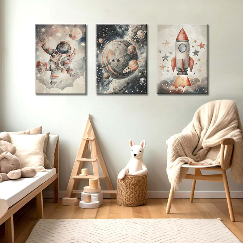 3 Piece Wrapped Canvas Print