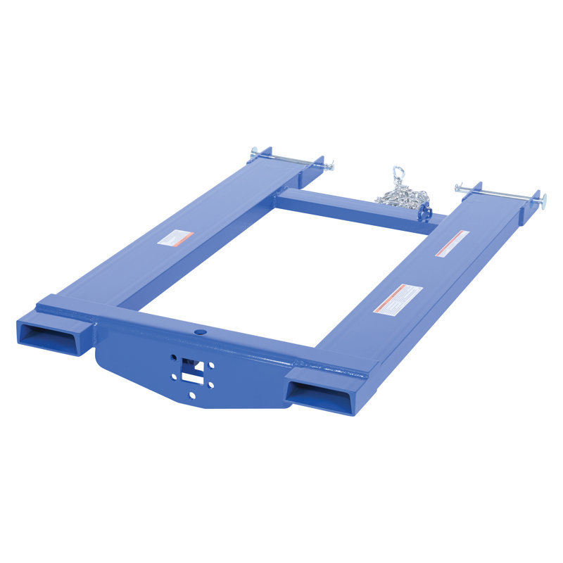 Fork Truck Hook Base, 6" H x 30.68" W x 52" D