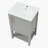 33.5" H X 20" W X 15.5" D 20'' Single Bathroom Vanity with Top-100683291