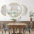 Ensemble de miroirs muraux 4 pièces-102465087