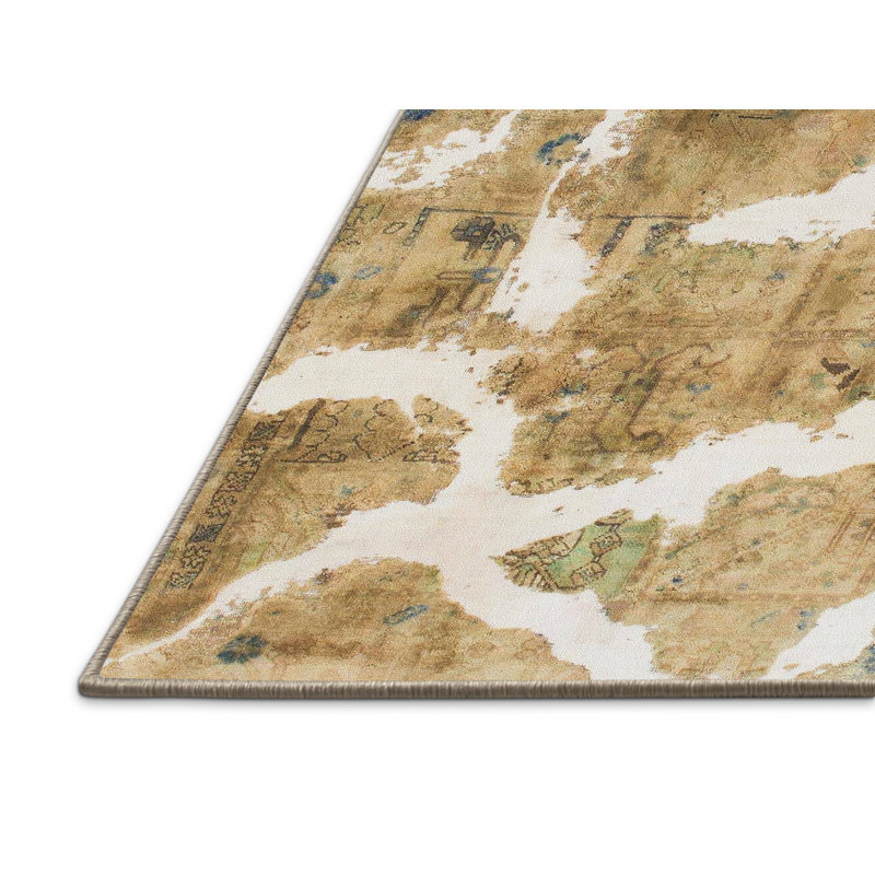 Tapis abstrait moderne 1129, Rectangle 2 pi x 3 pi