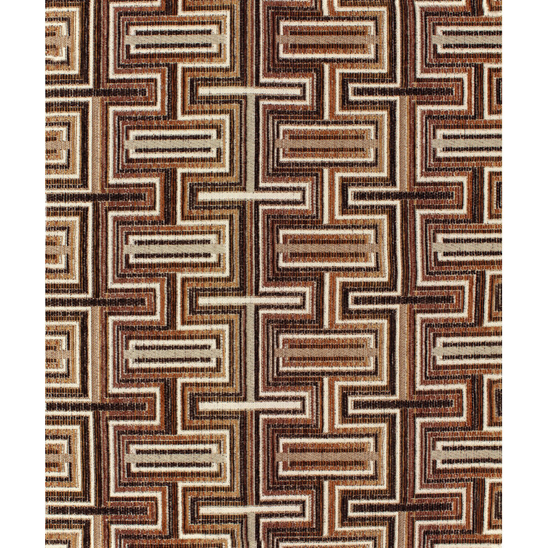 Performance 100% Polyester Faux leather Fabric, Orange-Coral