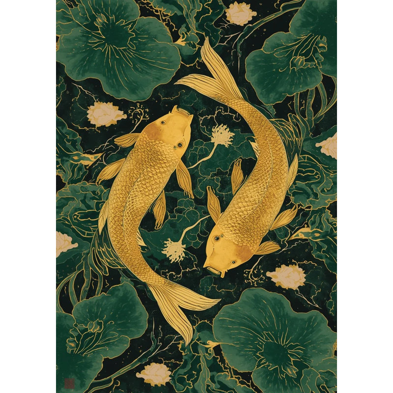 Verdant Koi Flow