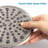 Single Handle 6-Functions Shower Head Set (Valve Included)