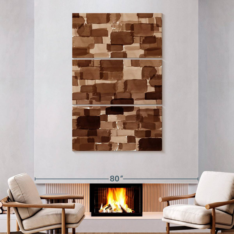 Avery Brick Watercolor Block, 74" H x 48" W