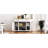 54inch Large Kitchen Island with Rubber Wood Drop Leaf-979072807