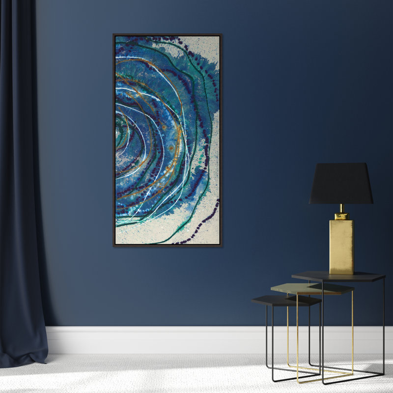 All Mixed Up VI Painting by Danielle Davis,  Matt Black Framed