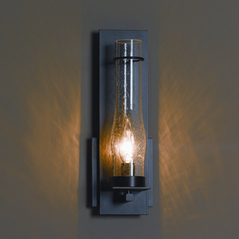 New Town 1 - Light Armed Sconce, Small, Black