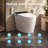 BCANHOME Smart Toilet with Tankless Bidet Wash, Auto Open Lid, 1.28 Gallons Auto Dual Flush, Heat Seat, Warm Wash/Dryer, Soft Closing, Remote Control