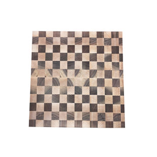 Maple And Walnut Checker End-grain Cutting Board