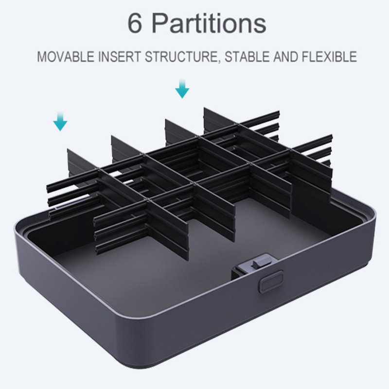 Home Tool Storage Box Kit With Carrying Case For General Household Maintenance