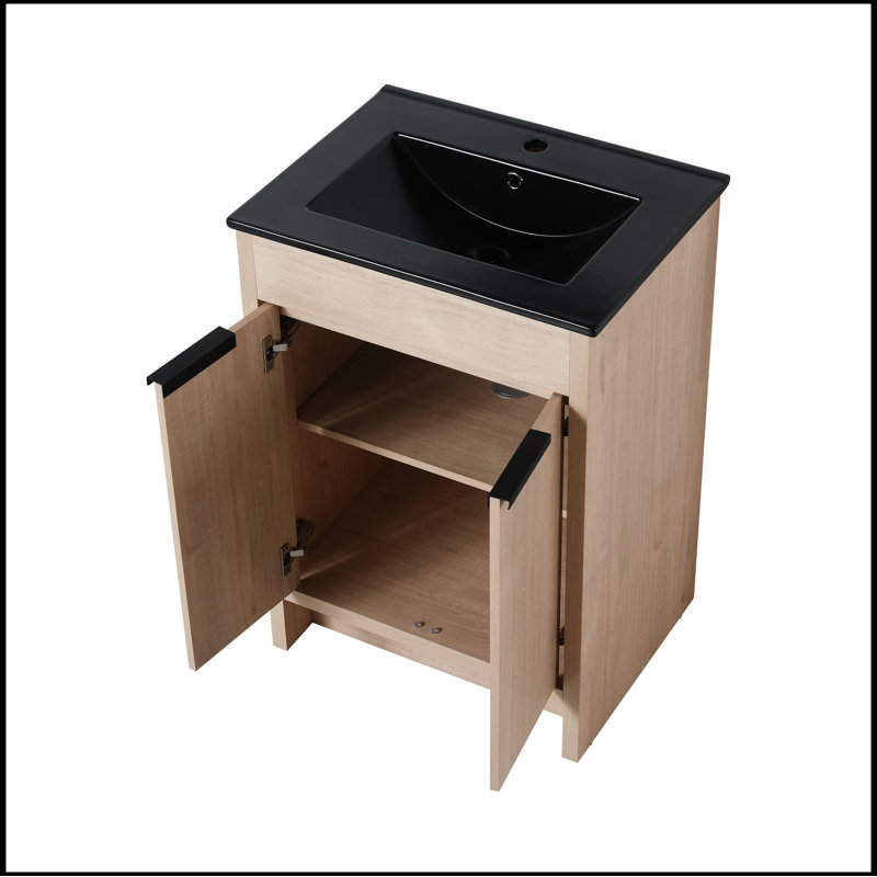 Ensemble de meuble-lavabo simple avec plateau Claravale 24,00