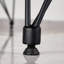 Purtell Oak Unfinished Solid Wood Top Metal Base Dining Table-1319110151-1319110148
