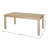 Hopkins Extendable Reclaimed Pine Dining Table, Brown