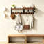 Portemanteaux mural en bois
