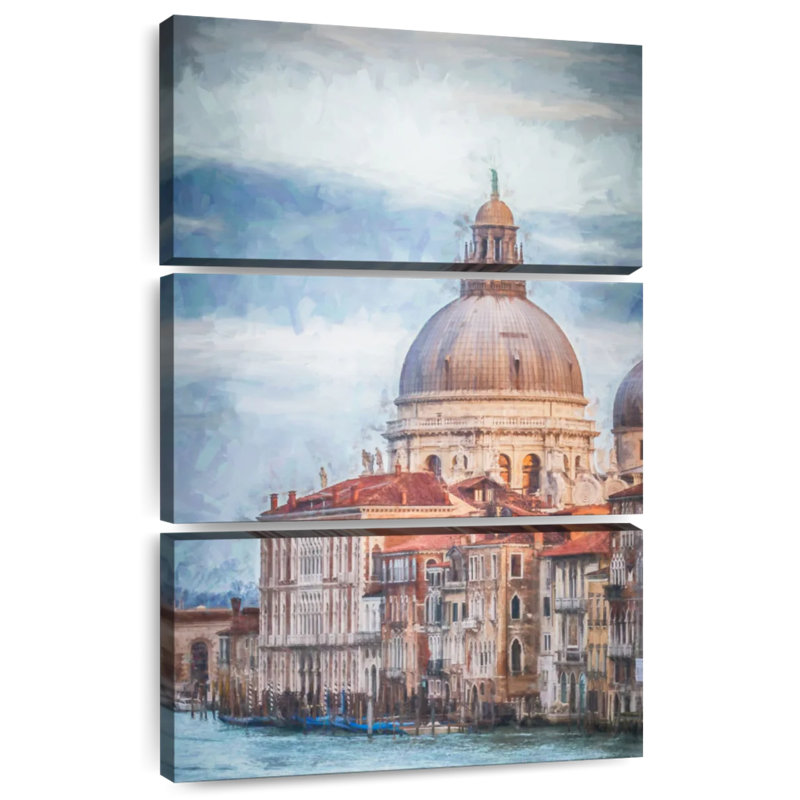 Masam Grand Canal Maria Della Salute, H 38 po x l 24 po