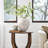 11.5'' Rustic Gray Ceramic Round Vase