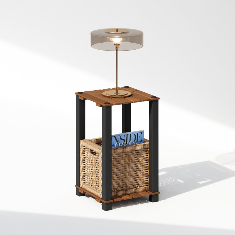 Table de bout en bois massif Waldos
