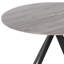 Aspen 5-Piece Casual Dining Set - Spacious Round Table & 4 Curved Plastic Chairs-105509825-124157415