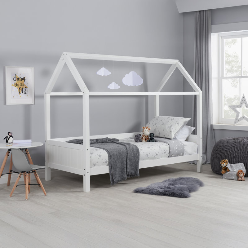 Marjane House Bed, White