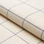 Windowpane Embroidered Sisal Wallpaper-305535232