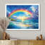 Arc-en-ciel dans les îles tropicales - art mural arc-en-ciel-644557614-684911027