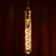 LED Vintage Filament Bulb T10, Tubular Edison Bulb Dimmabl, E26 Base, Amber, 2000K Soft Warm