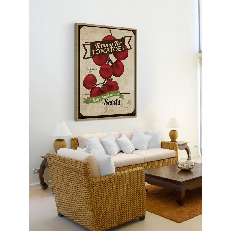 Tommy Toe - Wrapped Canvas Print, 46 cm H x 30 cm W x 4 cm D