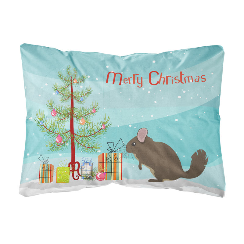  Coussin décoratif intérieur / extérieur Chinchilla Christmas