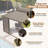 14 ft. W x 12 ft. D Outdoor Hardtop Sunroom Gazebo – Fully Enclosed Aluminum Solarium with Sliding Doors, Slideable PE Screen Windows,  All-Season Pergola with Galvanized Steel Double Roof for Patio, Deck & Hot Tub