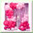 Disco Diva Balloon Garland Kit Hot Pink Red Silver