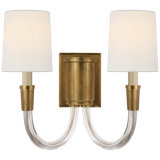 Thomas O'Brien Vivian Double Sconce