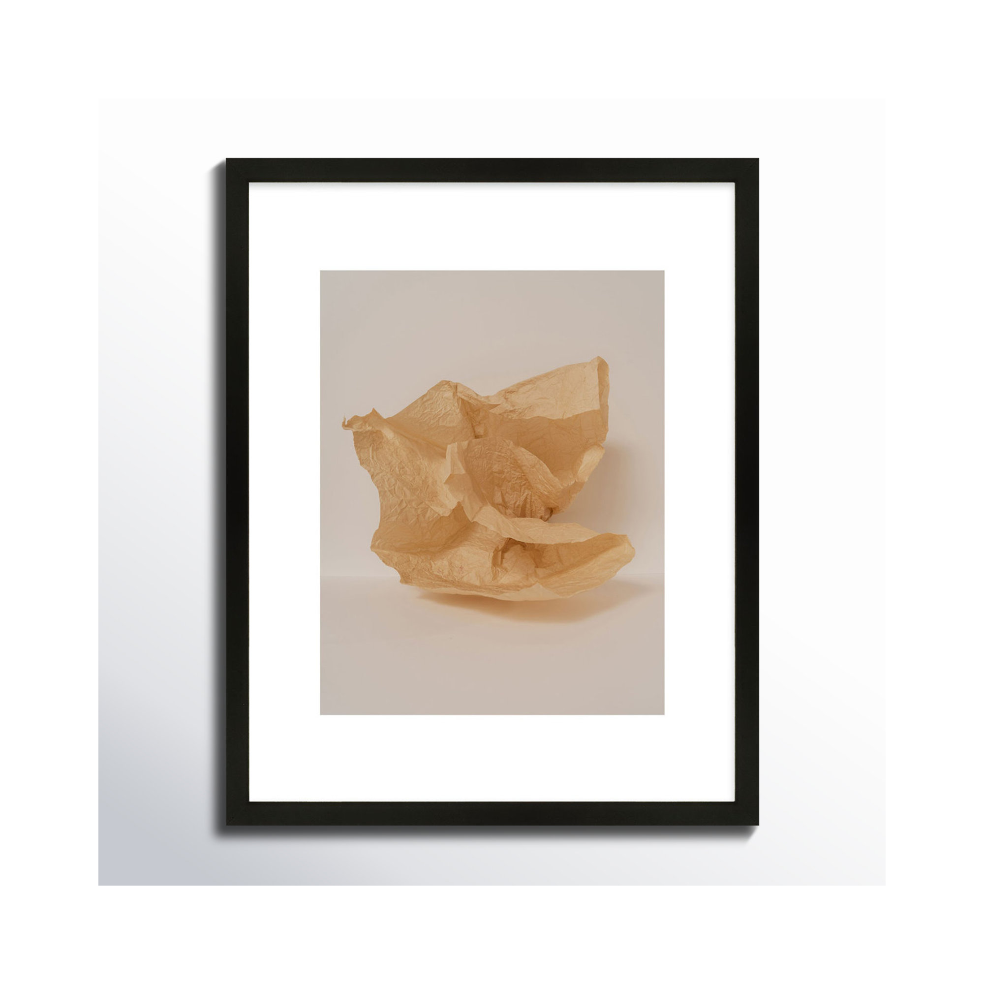 Unpackage 2 by Svetlana Smirnova, 20" H x 16" W x 1.25" D, Black