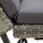 Eltje Steel Garden Bench-672236706