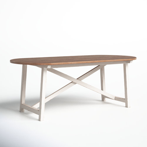 Farmhouse & Rustic Oval Dining Tables | Birch Lane