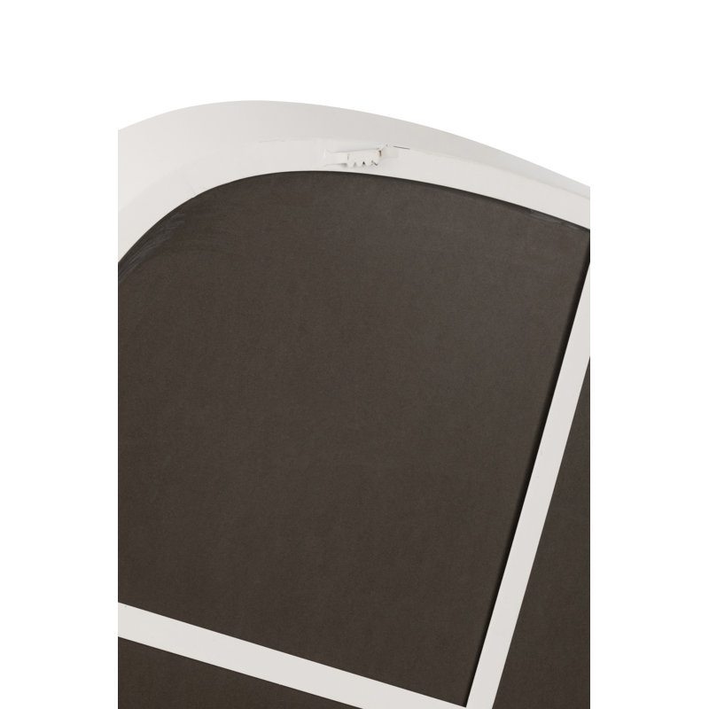 Spring / Summer 2024 Novelty Mirror, 32.2" x 34", White