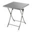 Elowen Gun Metal Trestle Base Dining Table Seats 2