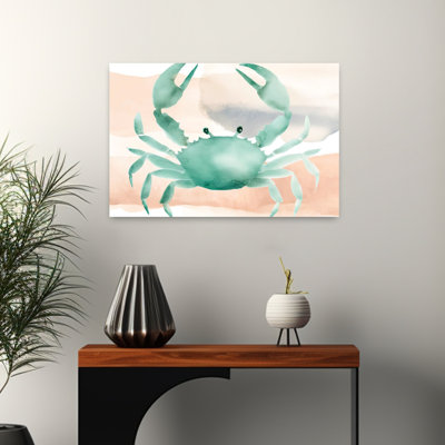 Crabe à marée haute
