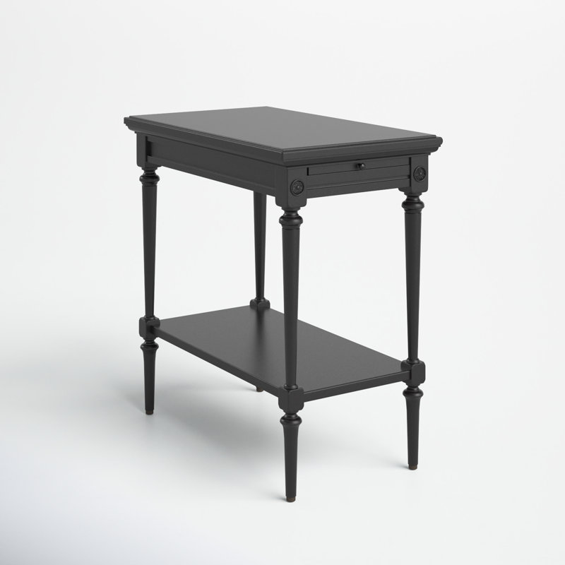 Eros Black End Table