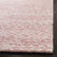 Tapis rose / ivoire en laine tissé à plat à la main Cuomhouse-242766741