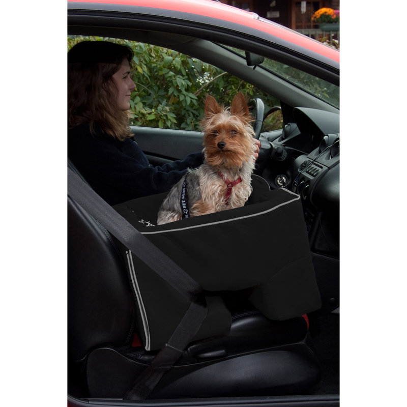 Booster Car Seat, 17" x 22" x 11.50", Black
