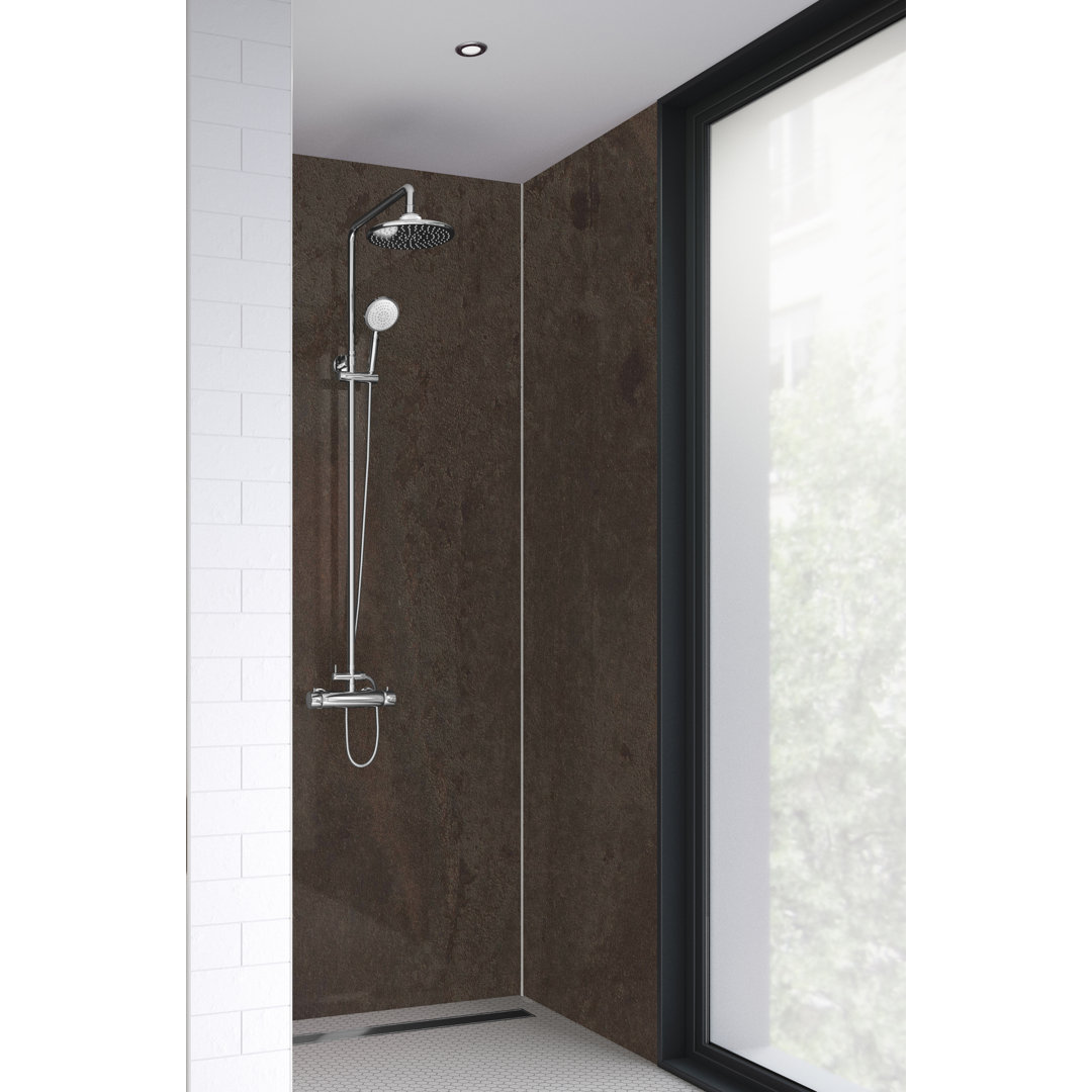 60mm 59mm W x 242mm H Decorative Wall Panel with Glass