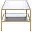 Table basse avec rangement