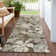 Machine Washable Indoor/Outdoor Cinead ACN1708 Brown Rug