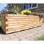 1.4m Pine Raised Trough Planter