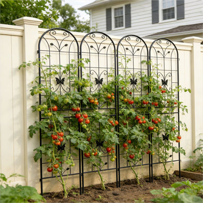 86.62 Ft. H x 19.66 Ft. W Galvanized Steel Gate with