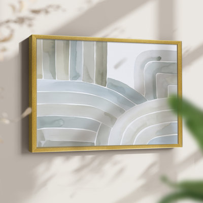 Estuaries I -Framed Print - Restickable
