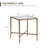 Forged Metal Base Side Table-1120682483