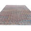 High-Quality Hand-Knotted Navy And Red Area Rug