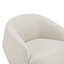 Fauteuil demi-tonneau pivotant rembourré Ingetraut-122946983